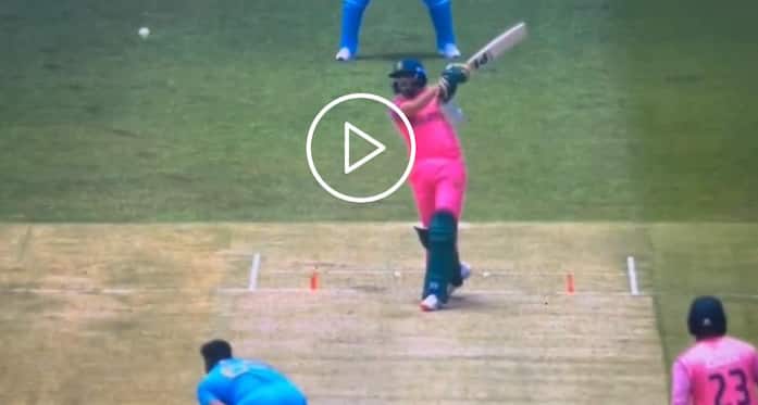 [WATCH] Keshav Maharaj’s Irresponsible Shot Gets SA In Further Trouble In 1st ODI vs India